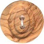 Elan 30 9463M 2 Hole Wooden Button (2/card) .88"/22 mm